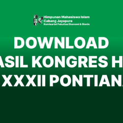 DOWNLOAD HASIL KONGRES HMI KE XXXII 32 PONTIANAK