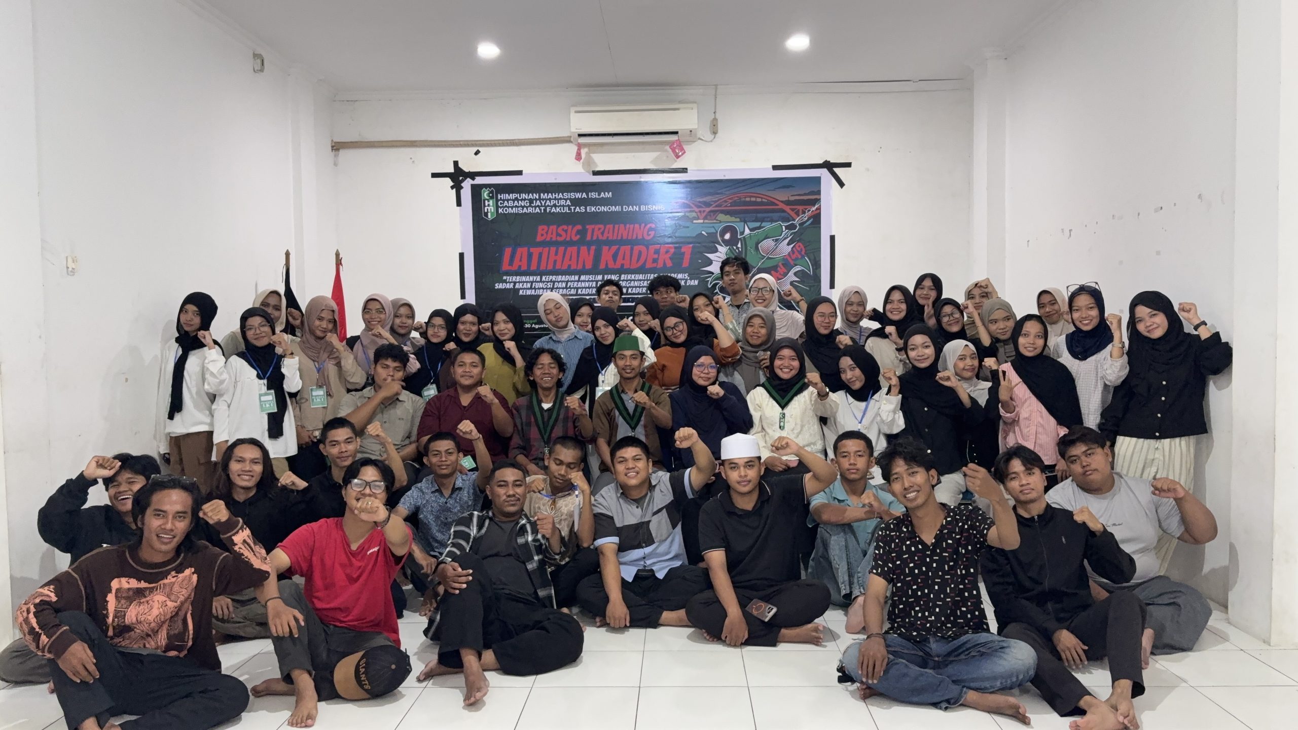 26 Kader Baru Lahir dari Rahim Perkaderan: HMI Komisariat Ekonomi Sukses Gelar LK 1
