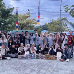 HMI Komisariat Ekonomi dan Bisnis Gelar Aksi Penggalangan Bantuan di Pasar Hamadi untuk Korban Kebakaran Dok V